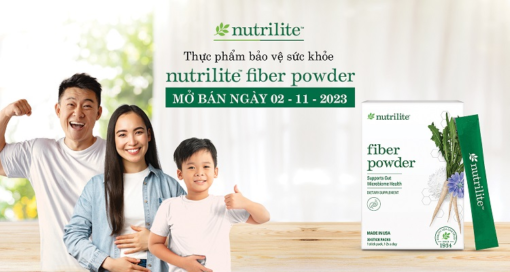 Nutrilite Fiber Powder Amway - Giải Pháp Tối Ưu Cho Hệ Tiêu Hóa