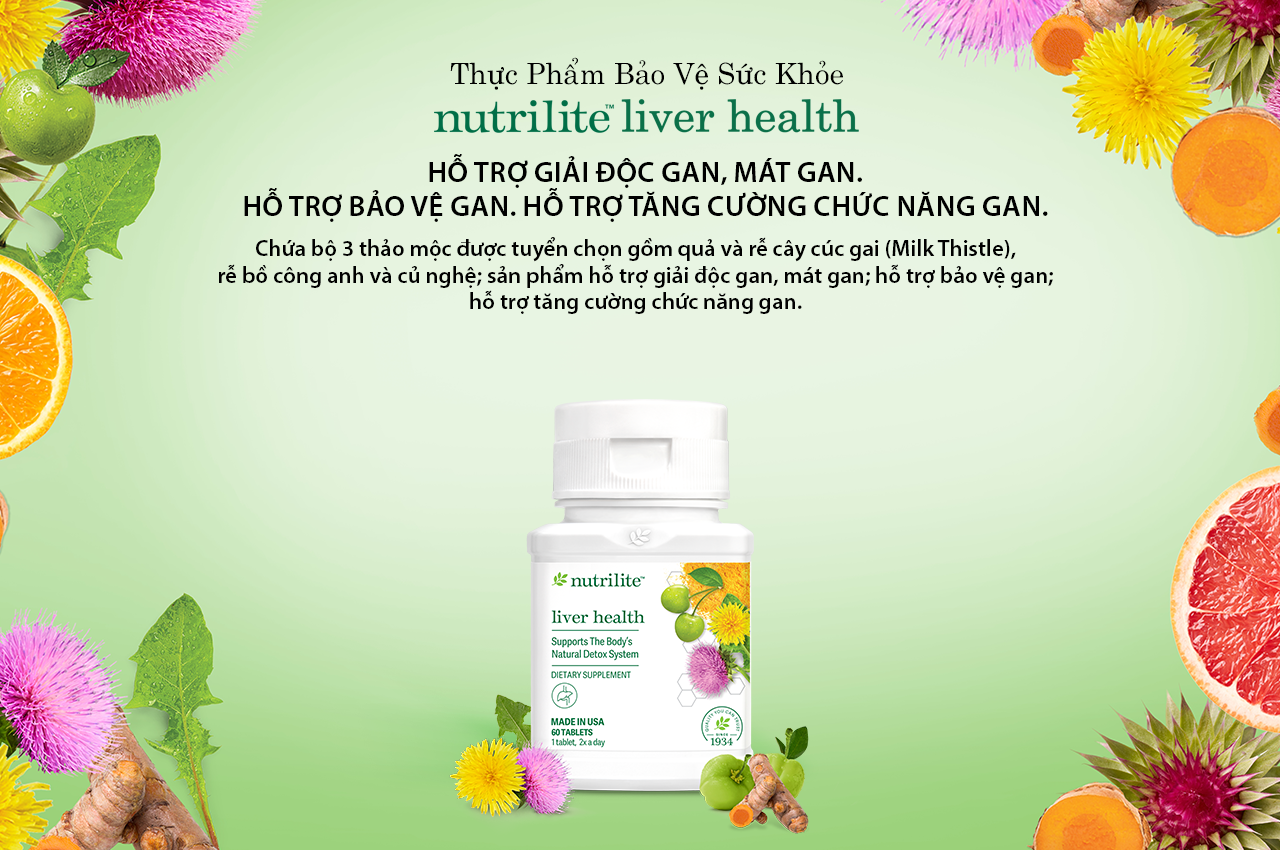 Cơ chế hoạt động của nutrilite liver health