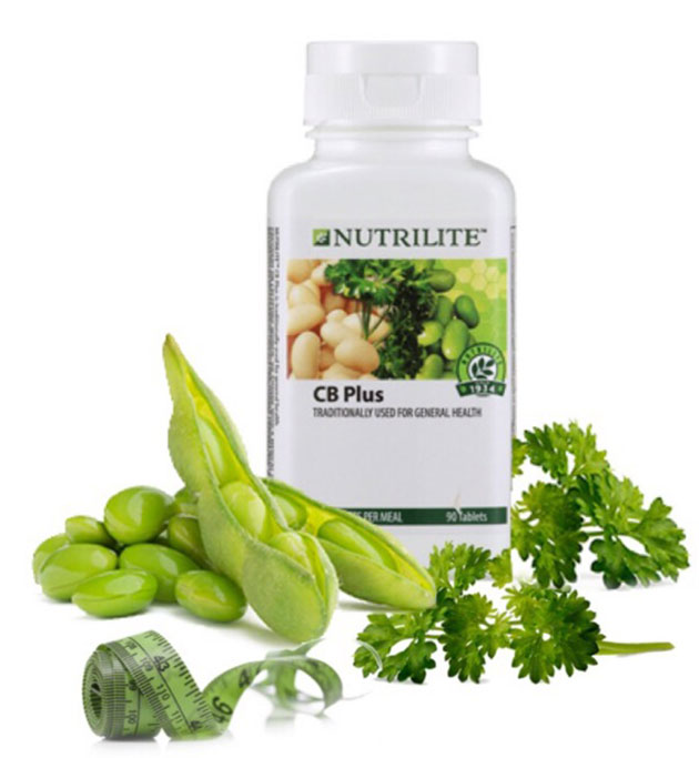 Công dụng và lợi ích của Nutrilite CB Plus kiểm soát cân nặng và sức khỏe tiêu hóa.