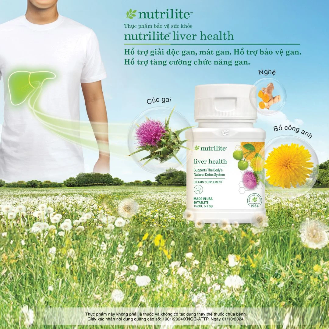 Lợi Ích Của Bộ Sức Khỏe Nam Giới Amway (Q10, B, Gan)