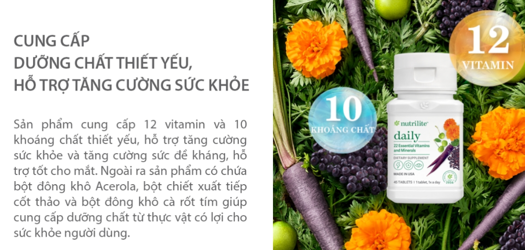 Thành phần tự nhiên và khoa học tiên tiến của TP BVSK Daily