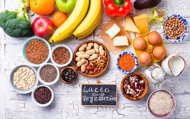 Chế độ ăn chay lacto-ovo và bán chay với sữa bò