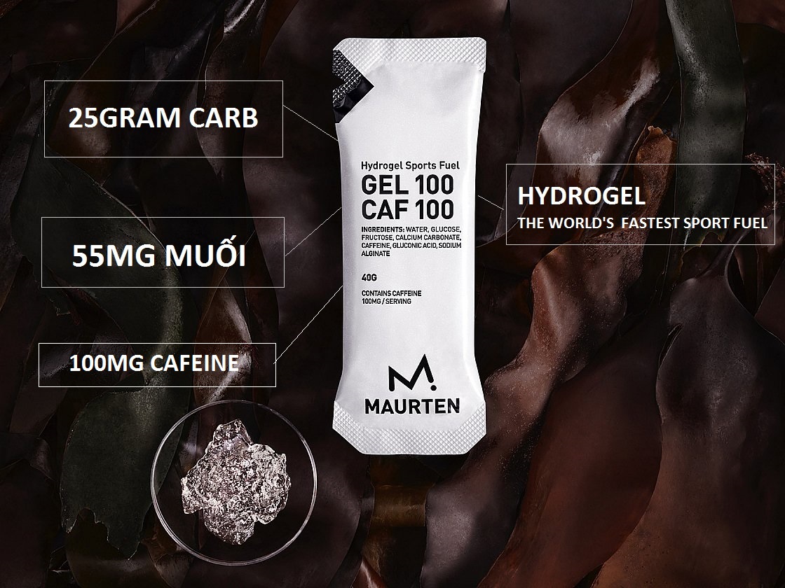 Maurten Gel 100 với công nghệ hydrogel độc đáo