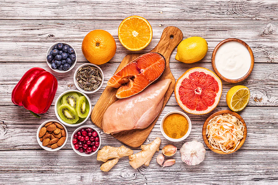 Cá béo như cá hồi cung cấp vitamin D và omega-3