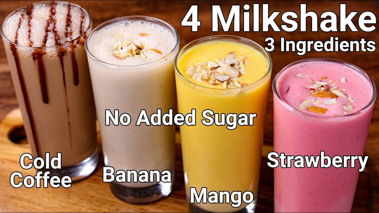 Cách Làm Milk Shake Ngon Và Lành Mạnh Tại Nhà