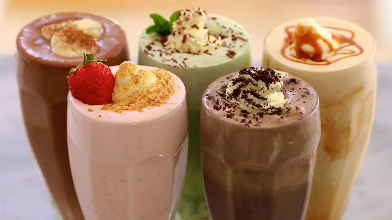 Định Nghĩa Và Các Loại Milk Shake Phổ Biến