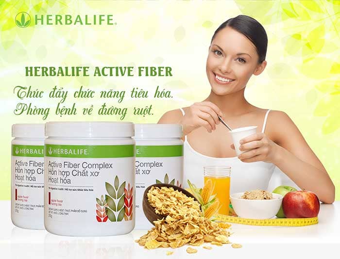 Hướng Dẫn Sử Dụng Hỗn Hợp Chất Xơ Hoạt Hóa Herbalife Active Fiber Complex Hiệu Quả
