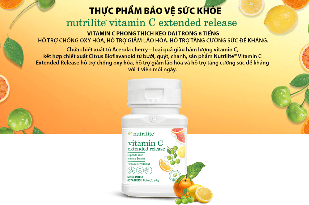 Khám Phá TP BVSK Vitamin C Extended Release