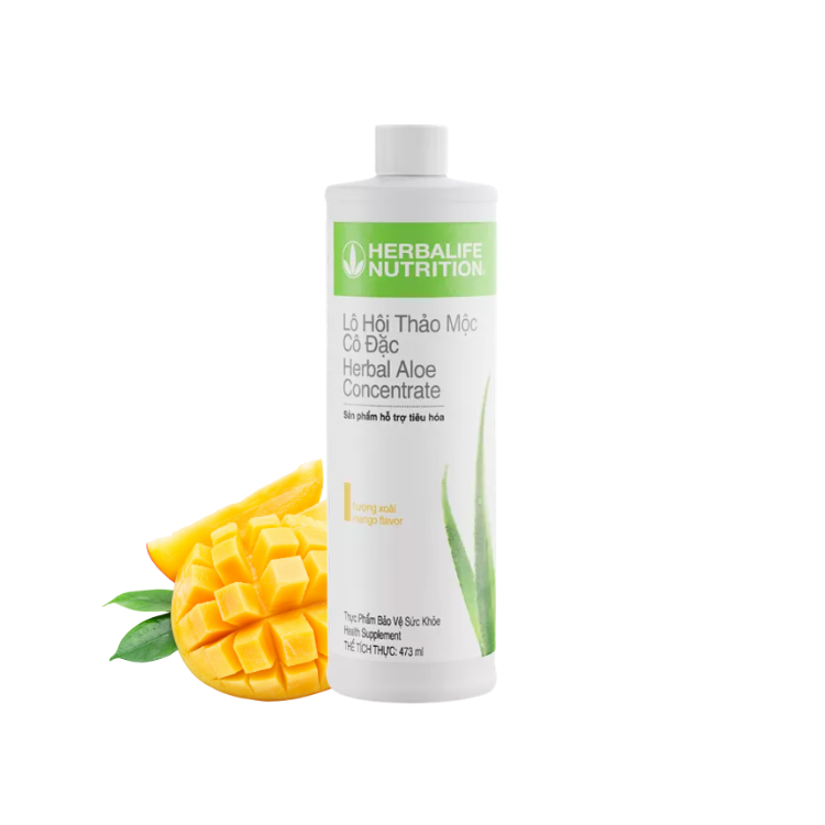 Lô Hội Thảo Mộc Cô Đặc Herbalife Vị Xoài - Hỗ Trợ Tiêu Hóa