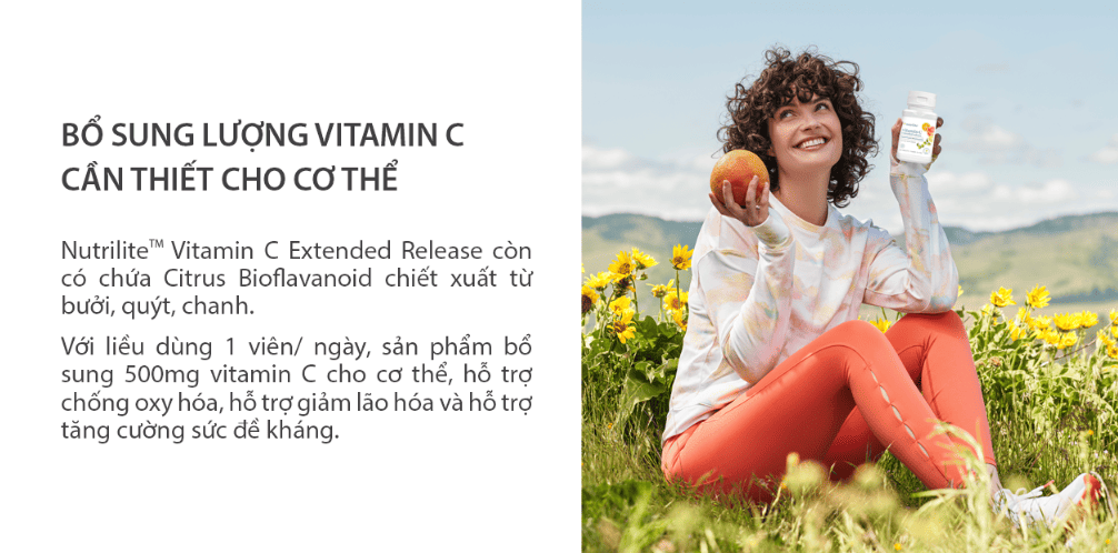 Lợi ích nổi bật của Nutriliite Vitamin C Extended Release