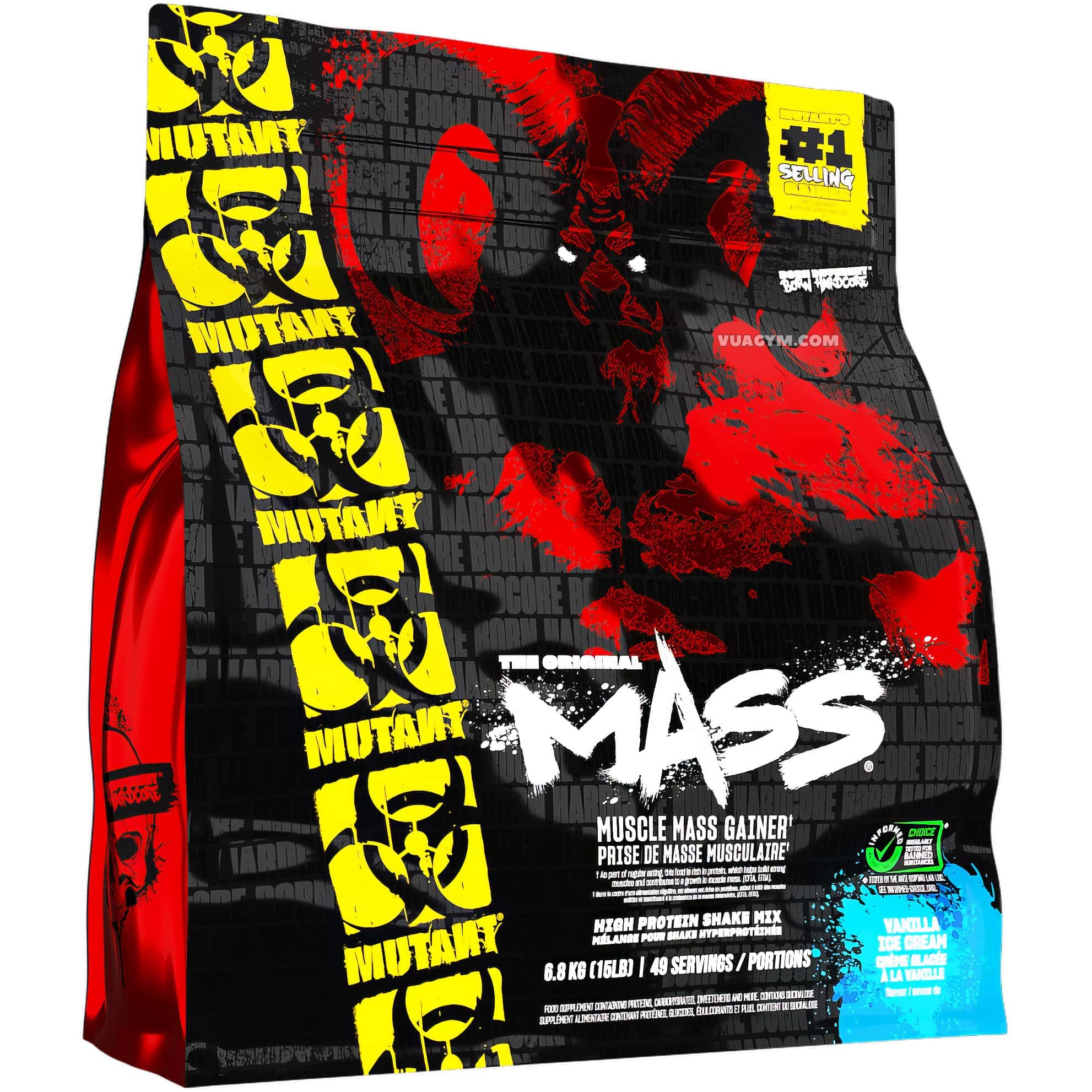 Mutant Mass Gainer tăng cơ và cải thiện vóc dáng
