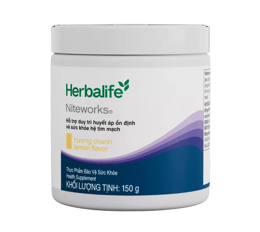 Niteworks Herbalife - Hỗ Trợ Sức Khoẻ Tim Mạch Tăng Nitric Oxide