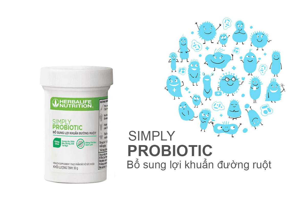 Simply Probiotic Herbalife hỗ trợ tiêu hoá