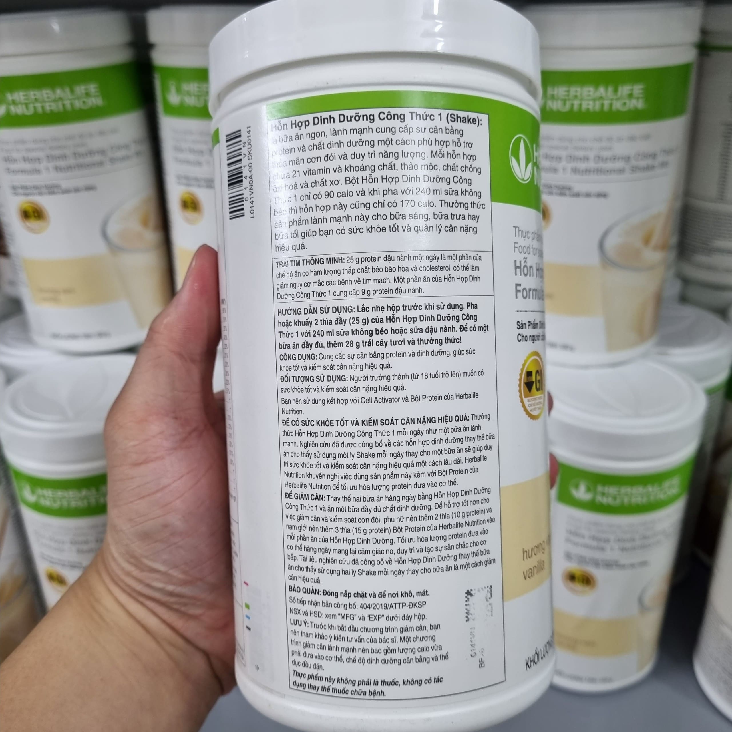 Thành Phần Chính Trong Hỗn Hợp Dinh Dưỡng Công Thức 1 Vị Vani