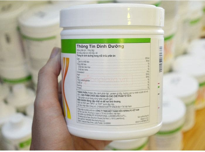 Thành Phần Chính Trong TP BVSK Bột Protein