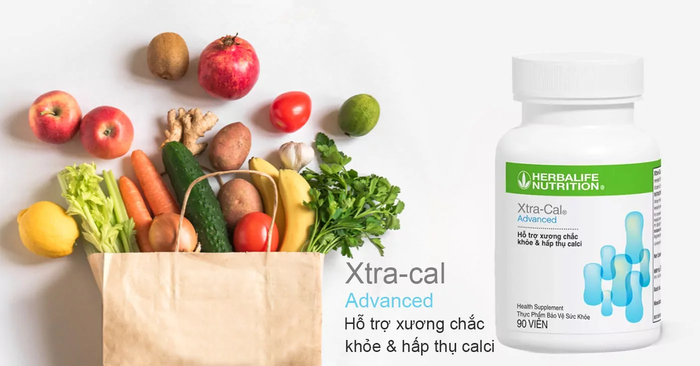 Thành Phần Chính Trong XtraCal Herbalife Bổ Sung Canxi
