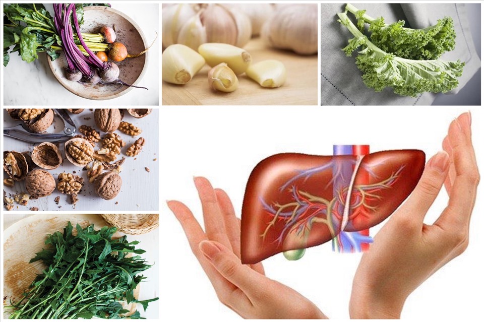 Thực phẩm hỗ trợ giải độc gan