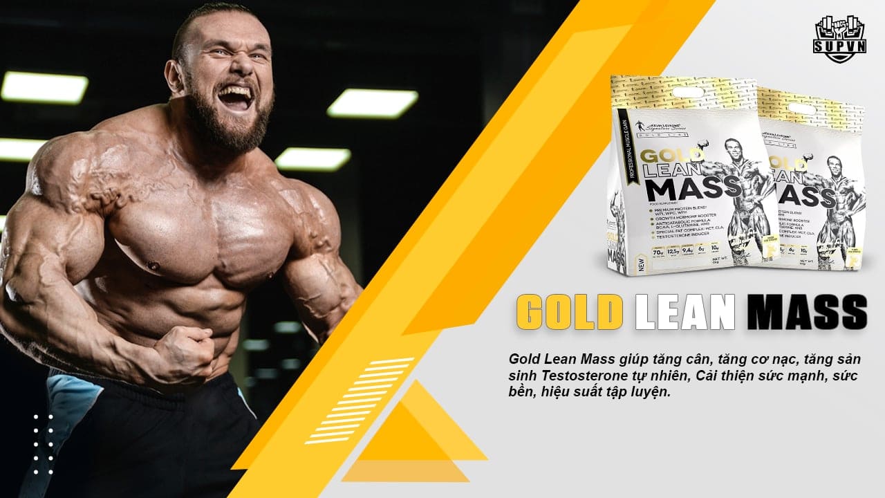 Top Mass Gold hỗ trợ tăng cân cho người gầy
