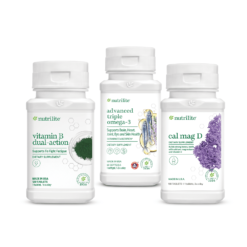 Bộ Chăm Sóc Người Lớn Tuổi Amway (Vitamin B, Omega-3, Canxi) – Hỗ Trợ Sức Khỏe Toàn Diện