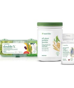 Bộ Nền Tảng Amway (Double X, Protein, Omega-3) – Bổ Sung Dinh Dưỡng Toàn Diện Nutrilite