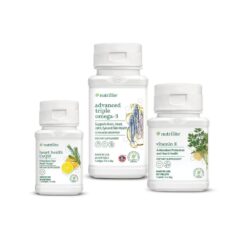 Bộ Tim Mạch Amway (CoQ10, Vitamin E, Omega-3) - Hỗ Trợ Sức Khỏe Tim Mạch Toàn Diện