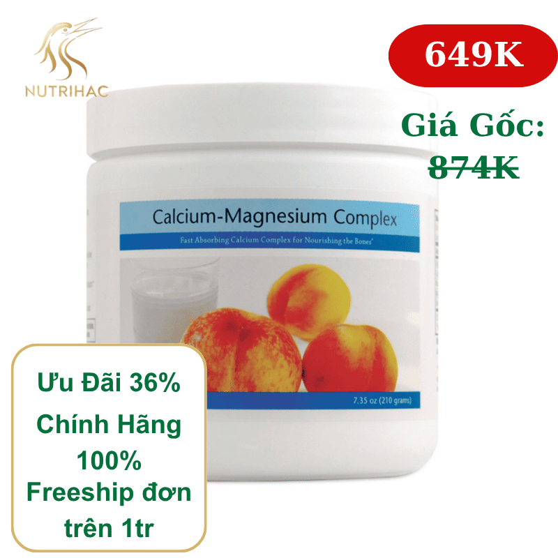 Hỗn Hợp Canxi - Magie Canxi Unicity Chính Hãng Bổ Sung Canxi Hữu Cơ Hỗ Trợ Xương Khỏe