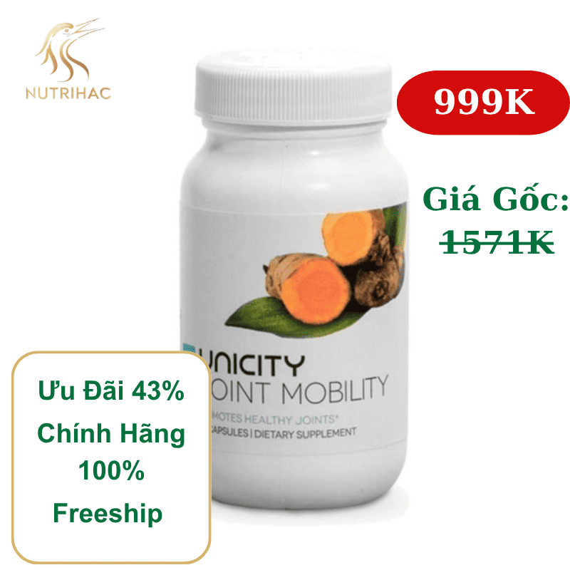 Khớp Uni Joint Mobility Unicity - Hỗ Trợ Khớp Khỏe Mạnh, Giảm Viêm, Tăng Độ Linh Hoạt Khớp Uni Joint Mobility Unicity - Hỗ Trợ Khớp Khỏe Mạnh, Giảm Viêm, Tăng Độ Linh Hoạt