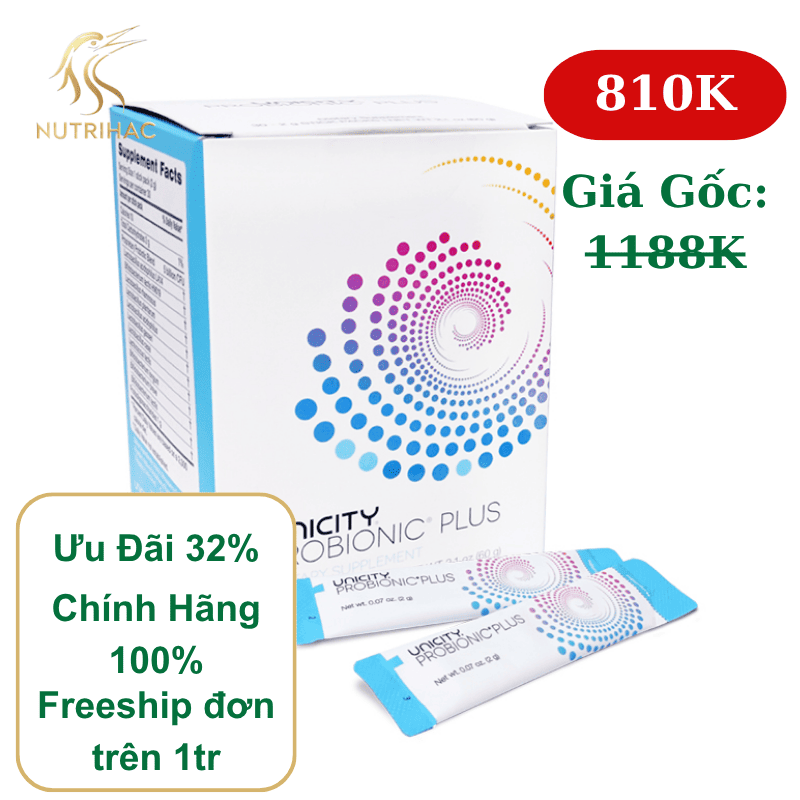 Men Unicity Probionic Plus - Thực Phẩm Bổ Sung Lợi Khuẩn Hỗ Trợ Tiêu Hóa Khỏe Mạnh