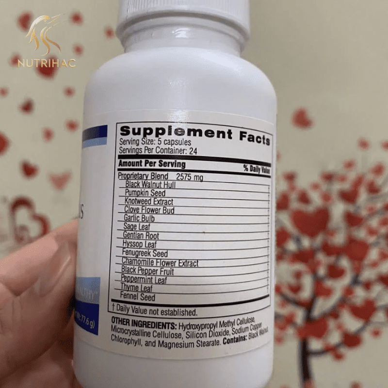 Thành Phần Chính Trong Paraway Plus Unicity