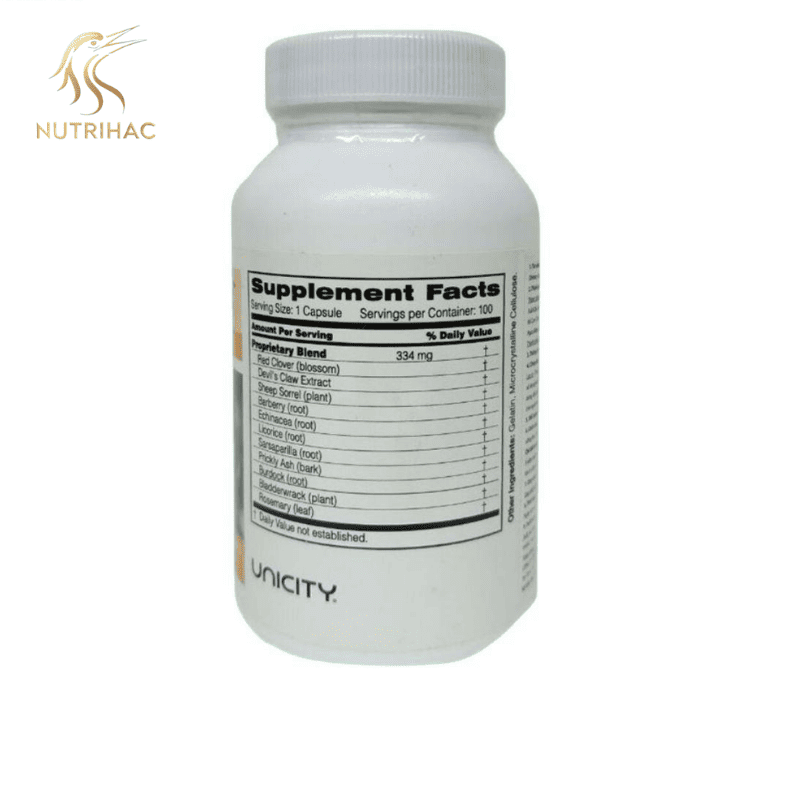 Thành Phần Chính Trong Red Clover Plus Unicity
