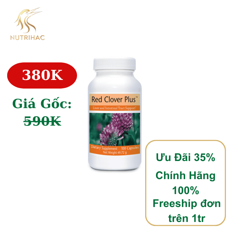 Red Clover Plus Unicity – Hỗ Trợ Cân Bằng Nội Tiết Tố Nữ, Duy Trì Sức Khỏe Sinh Lý