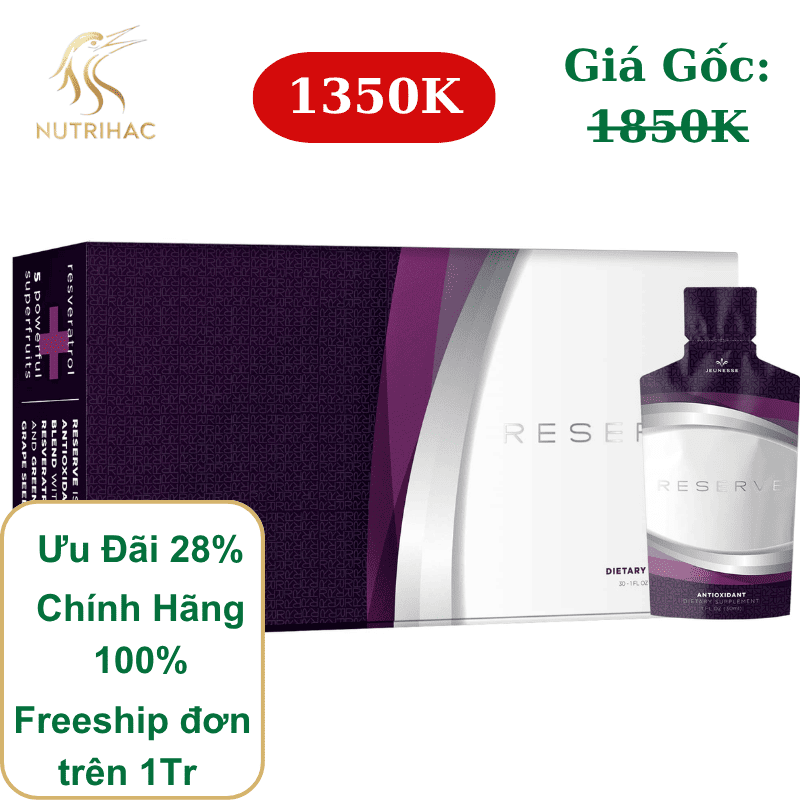 Reserve Jeunesse Global - Thực Phẩm Bổ Sung Chống Lão Hóa, Tăng Cường Miễn Dịch