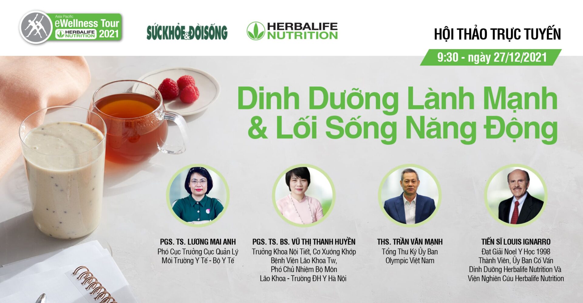 Cách Tham Gia Hội Thảo Herbalife