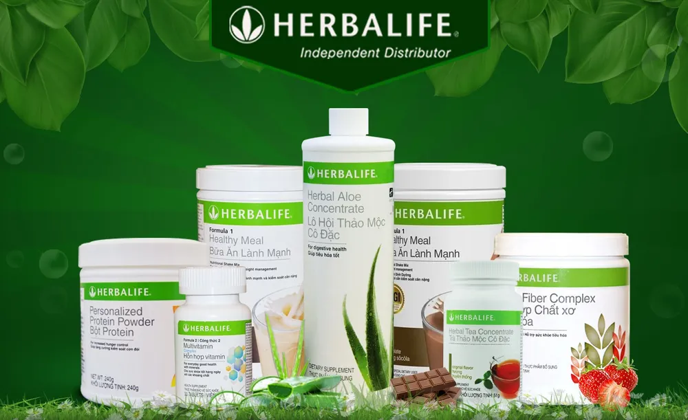 Bộ Sản Phẩm Giảm Cân Herbalife Chính Hãng Sữa Herbalife F1 Và Trà Cô Đặc