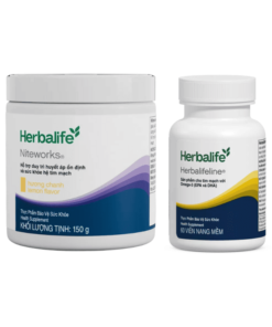 Bộ Sản Phẩm Hỗ Trợ Tim Mạch Herbalife Omega 3 Herbalifeline Và Niteworks