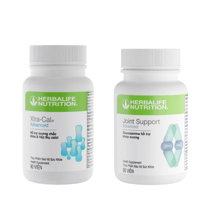 Bộ Sản Phẩm Hỗ Trợ Xương Khớp Herbalife _ Joint Support Và XtraCal Bộ Sản Phẩm Hỗ Trợ Xương Khớp Herbalife _ Joint Support Và XtraCal