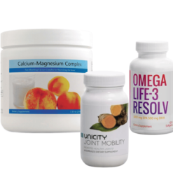 Bộ Sức Khỏe Xương Khớp Unicity – Joint Mobility, Calcium Magnesium Complex và Omega-3 Resolv