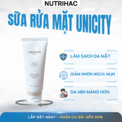 Công dụng của sữa rửa mặt Unicity