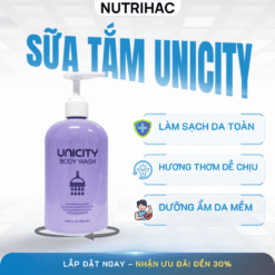 Công dụng của sữa tắm Unicity