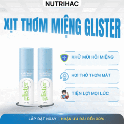 Công dụng của xịt thơm miệng Glister