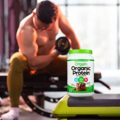Cách pha và cách dùng bột Orgain Organic Protein Socola